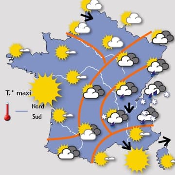 Retour du beau temps, avant un week-end très frais 