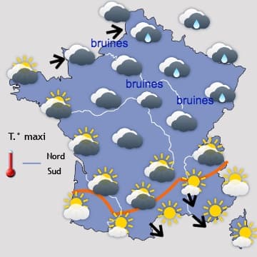 Encore beaucoup de grisaille... 