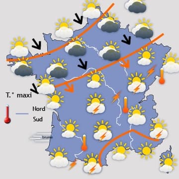 Fin de la chaleur et retour d'un temps plus "classique"