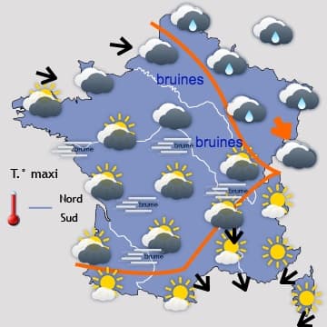 Grisaille et calme jusqu'à Noël, puis grosse agitation ! 