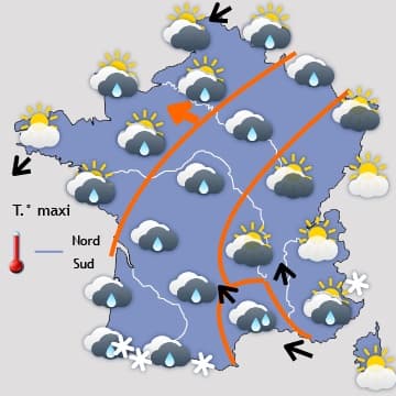 Episode Méditerranéen et répit temporaire des pluies au Nord