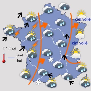 Une vague pluvieuse par jour ! 