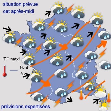 Avant le retour du beau temps la semaine prochaine 