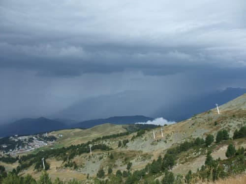 Pluie & grelons arrivent