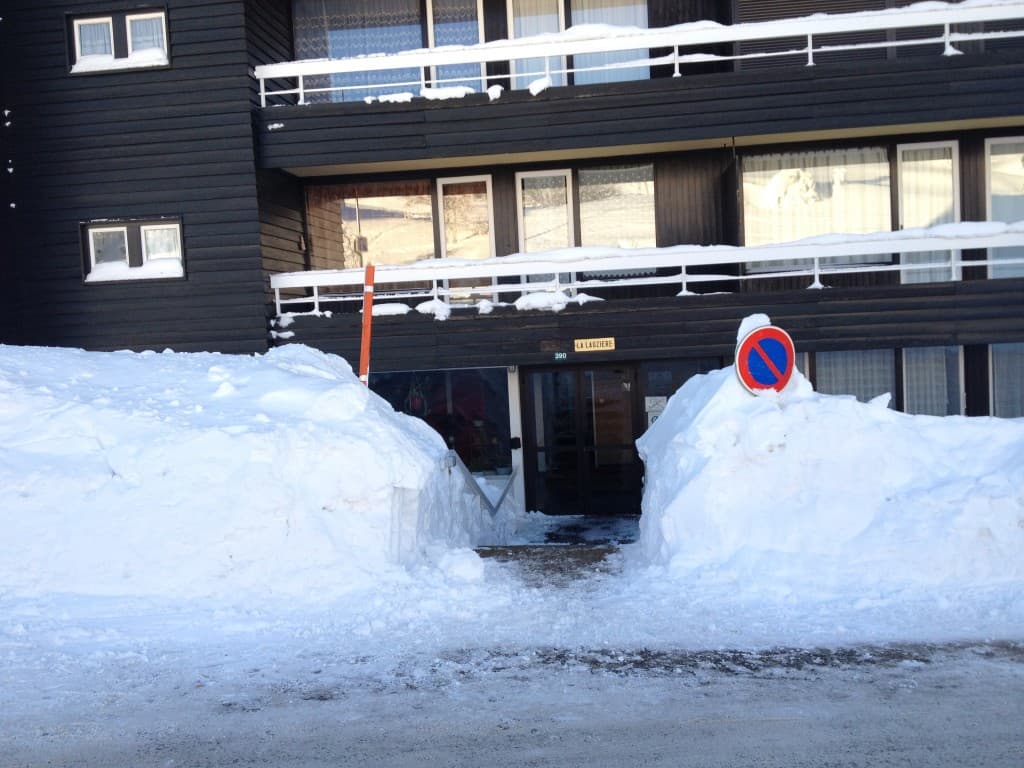 1m50 de neige à la station