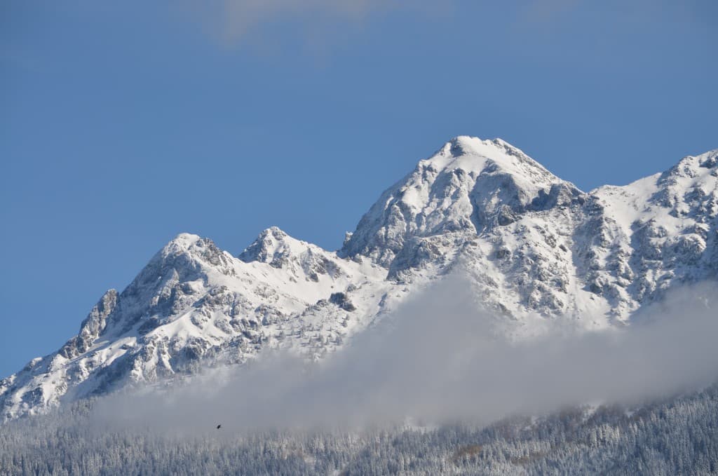 Belledonne sous la neige