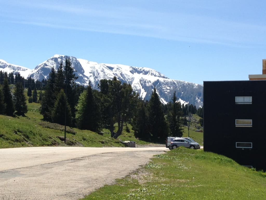 Neige fraîche sur le Taillefère 