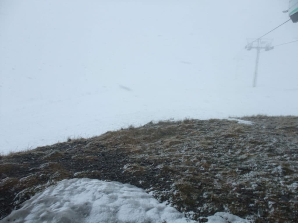 12h Arrivée de la neige A.P.