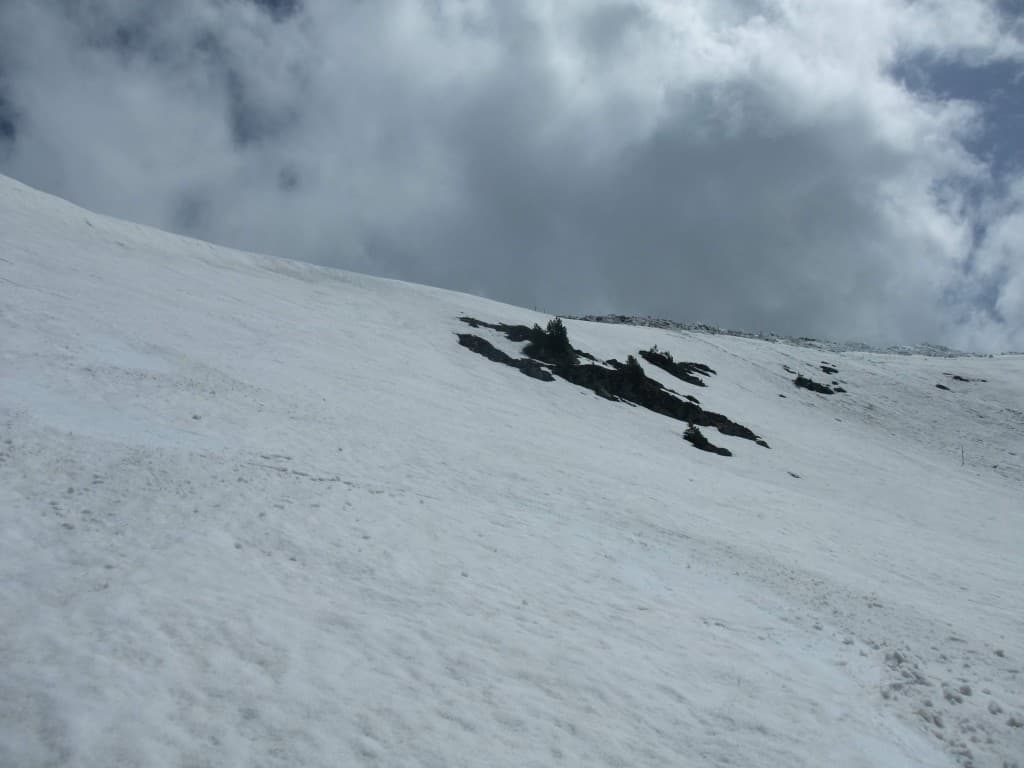 Enfin neige de printemps !  A.P.