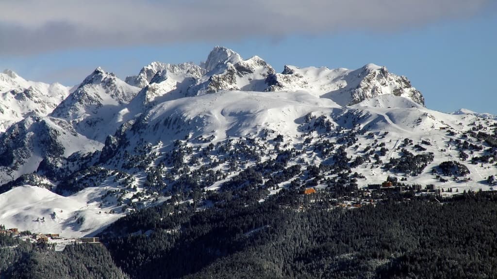 Chamrousse vue du Vercors