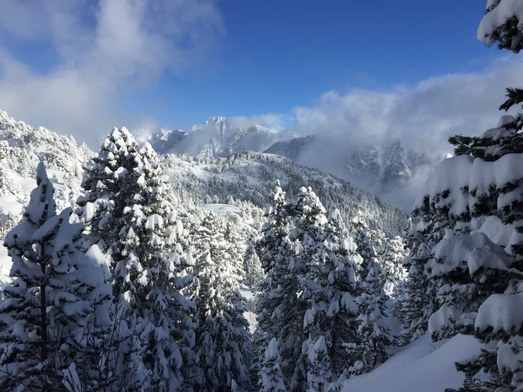 Retour du soleil sur Chamrousse