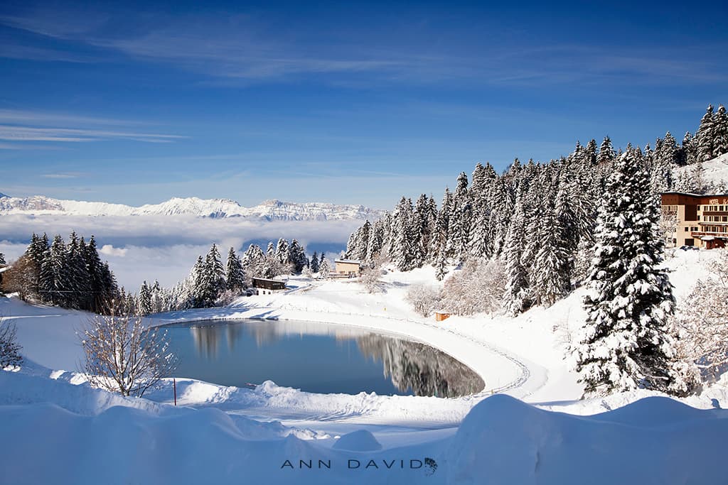 matin magique à Chamrousse
