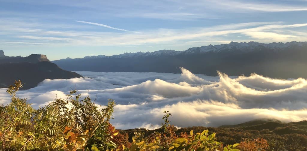 Mer agitée sur la capitale des Alpes