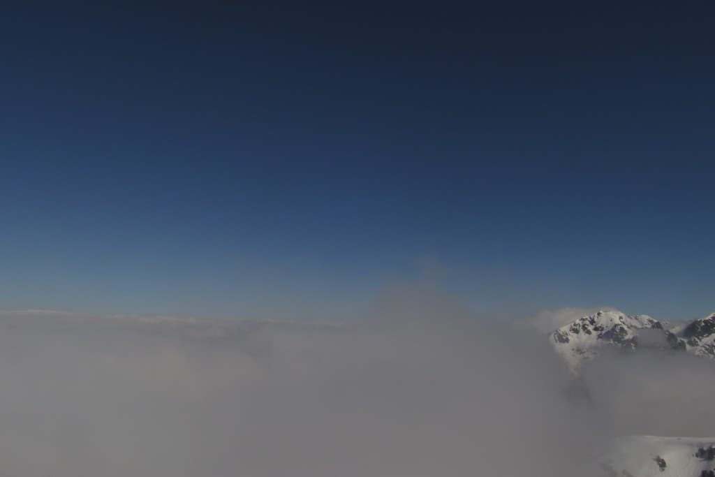 Juste au dessus des nuages