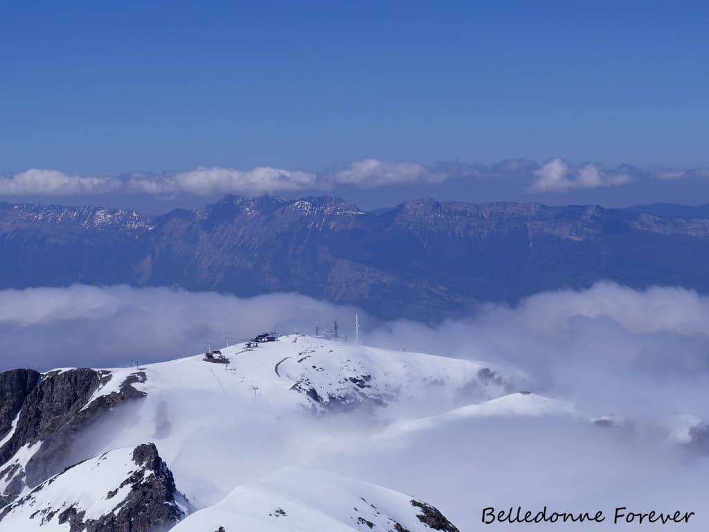 Nuages sur le croix de chamrousse A.P.
