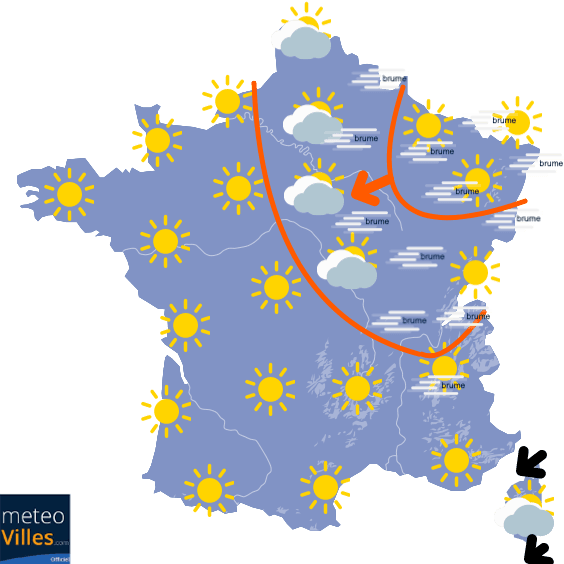 Début d'une periode agitée et assez froide