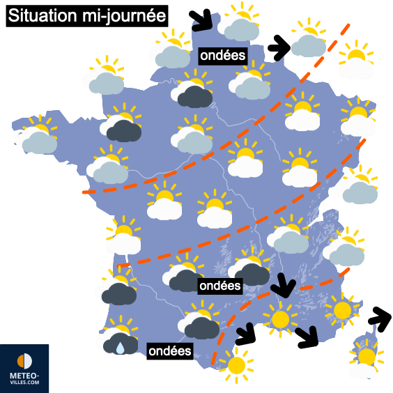 Fréquentes gelées matinales