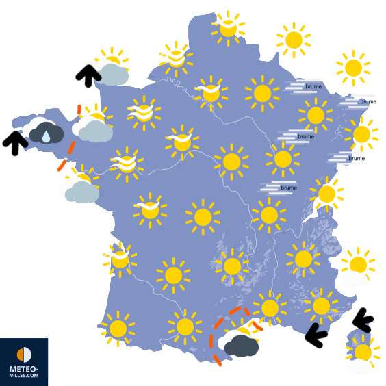Semaine de transition avant un week-end perturbé