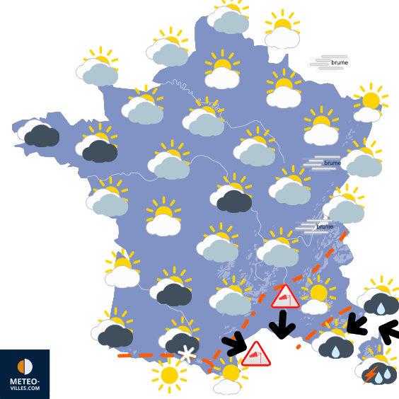 Refroidissement en fin de semaine ?