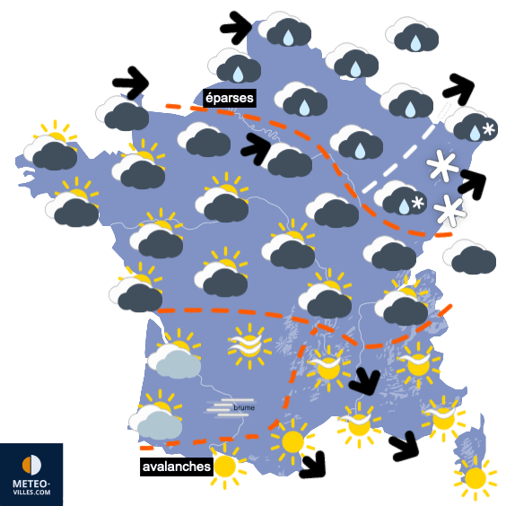 Retour d'un peu de neige en plaine