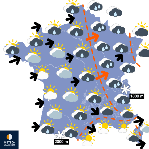 Week-end calme suivi d'un début décembre plus hivernal ?