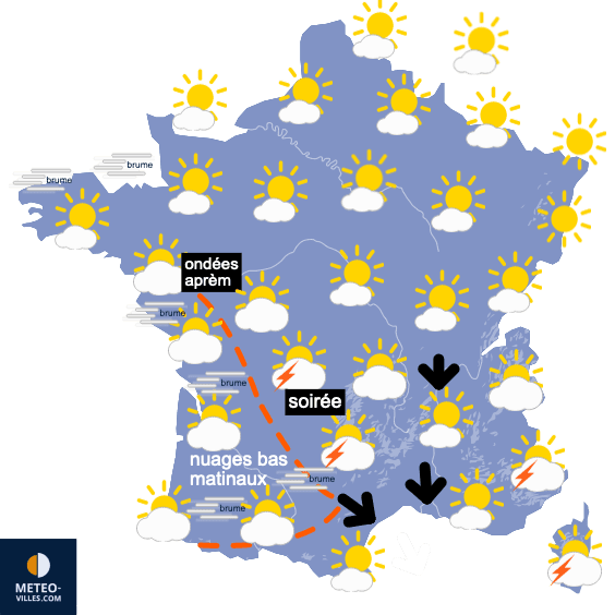 Entre sécheresse, chaleur et de nouveaux orages