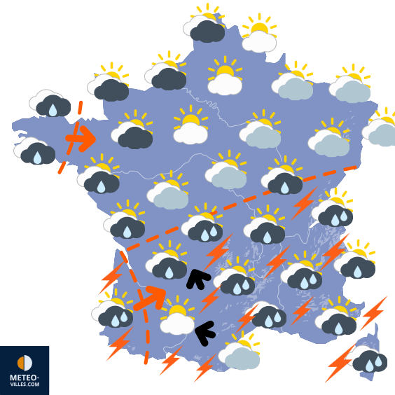 Une semaine très instable