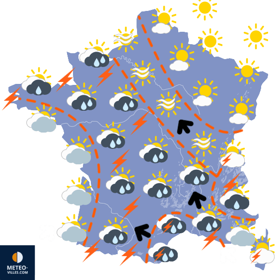 Longue période agréable après les orages de ce week-end