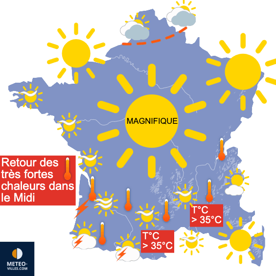 Encore quelques journées très chaudes en perspective
