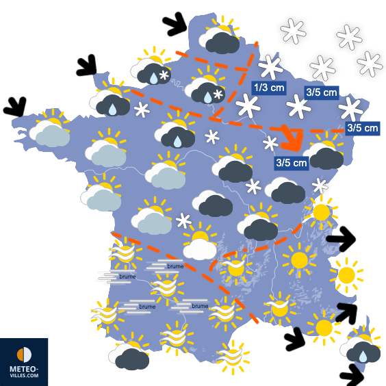 La neige finira-t-elle par s'étendre ?
