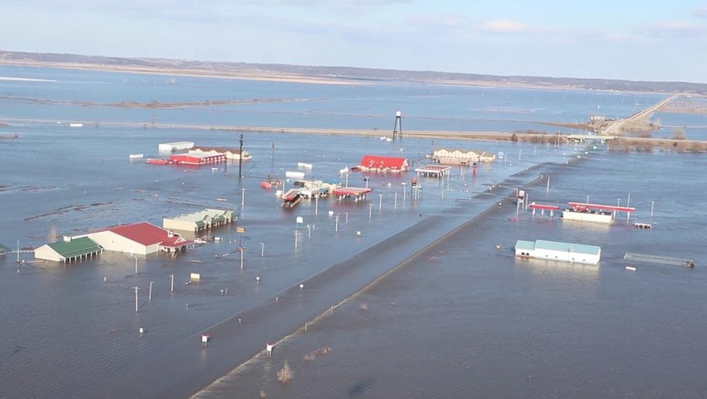 Image d'illustration pour Risque d'inondations printanières majeures aux Etats-Unis