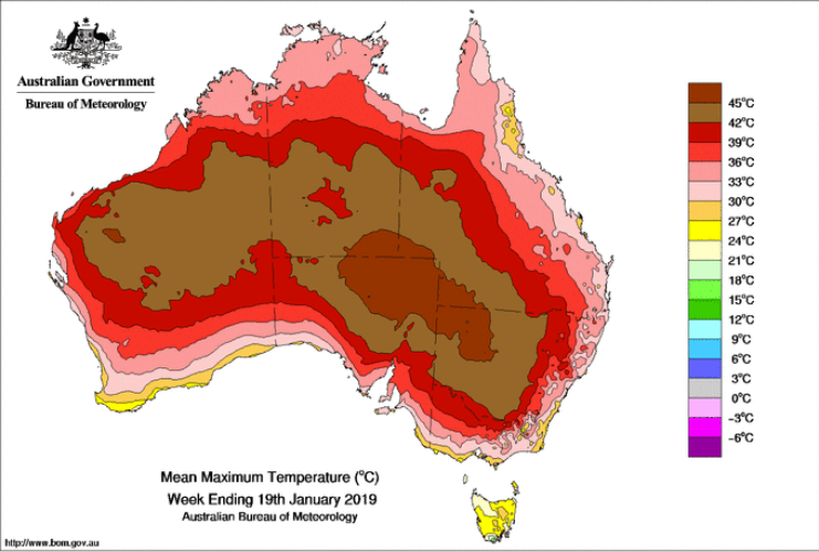 Image d'illustration pour L'Australie en proie à une canicule historique