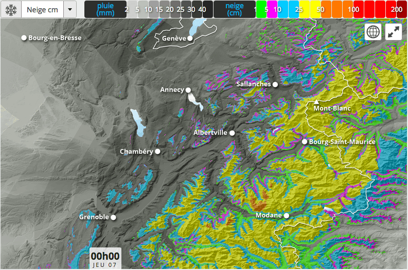 Image d'illustration pour Neige abondante en montagne dans les prochains jours