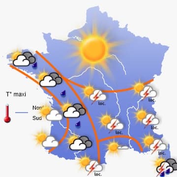 Un temps estival jusqu'à mercredi
