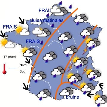 La fraîcheur prend le dessus