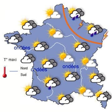 Pont du 8 mai et de l'Ascension assez agité