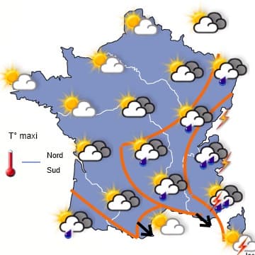 Retour d'un temps plus sec, mais pas de fortes chaleurs en vue