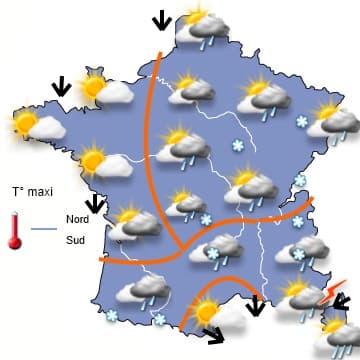 L'anticyclone s'impose de nouveau avec un temps calme !
