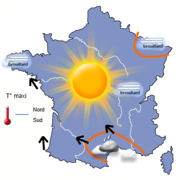Début d'une lente dégradation par l'Ouest