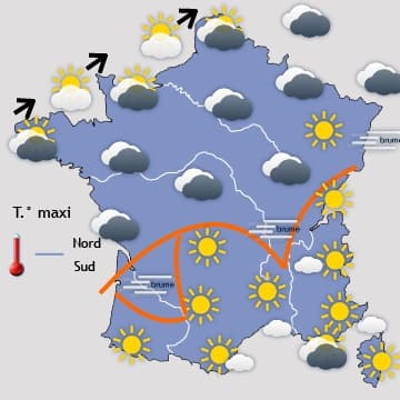 Retour à un temps plus froid et beaucoup plus agité !