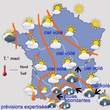 Très brutal changement de temps !!