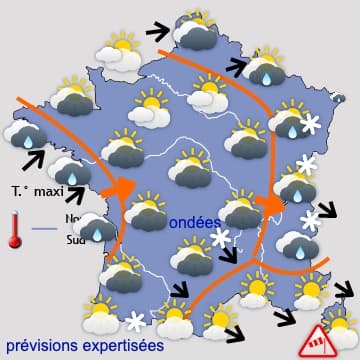Avant le retour d'un temps plus calme et plus sec