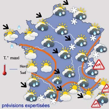 Au moins 10 à 15 jours de très mauvais temps !